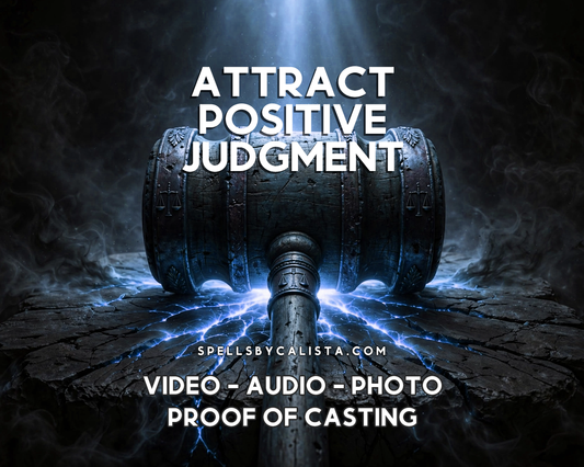 Attract Positive Judgment Spell personalized ritual casting by Calista