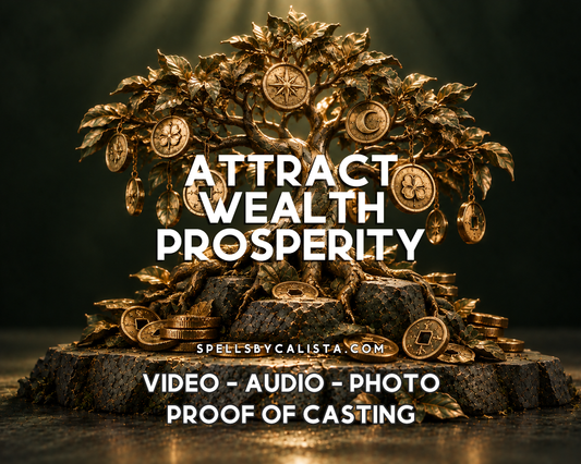 Attract Wealth & Prosperity Spell personalized ritual casting by Calista