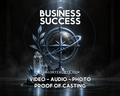 Business Success Spell personalized ritual casting by Calista