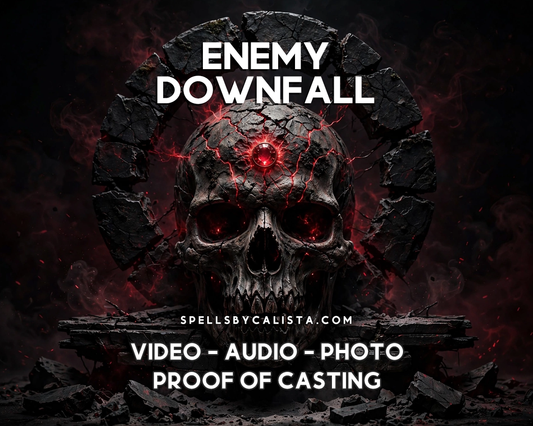 Enemy Downfall Spell personalized ritual casting by Calista