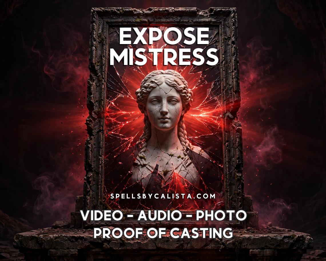 Expose a Mistress Spell personalized ritual casting by Calista