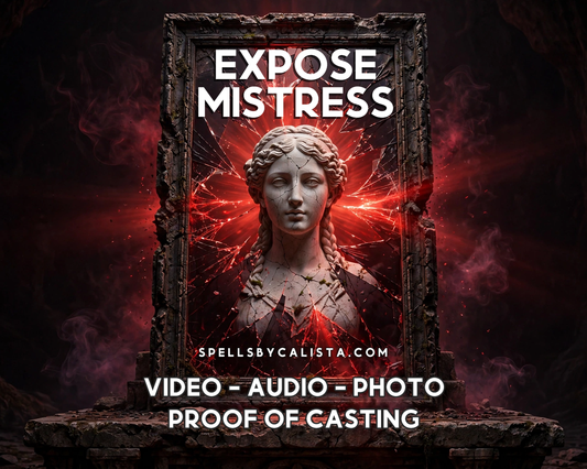 Expose a Mistress Spell personalized ritual casting by Calista