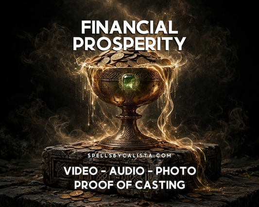 Financial Prosperity Spell personalized ritual casting by Calista
