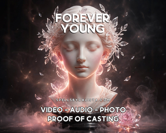 Forever Young Spell personalized ritual casting by Calista