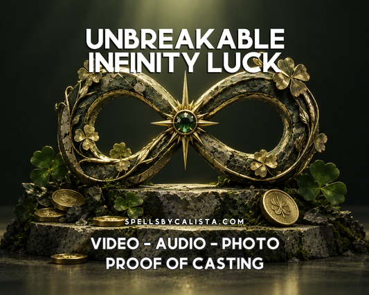 Infinity Luck Spell personalized ritual casting by Calista
