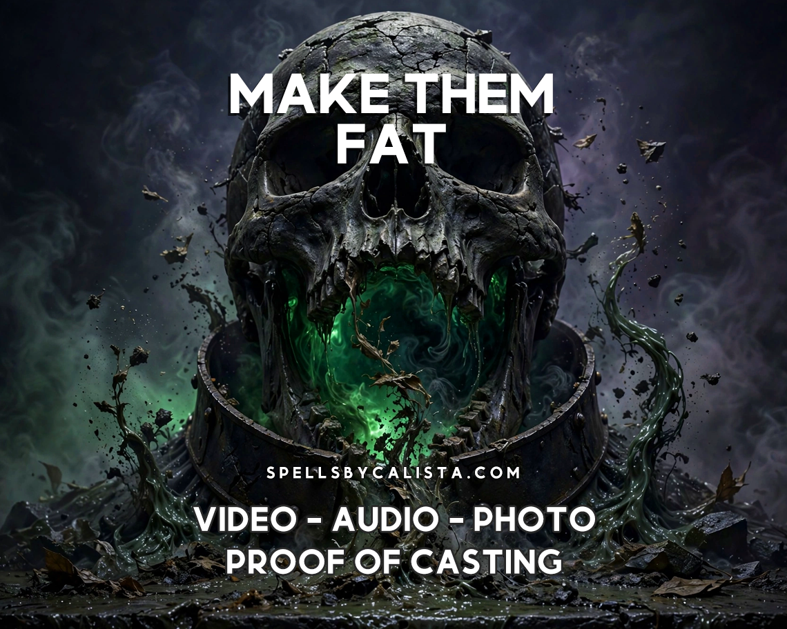 Make Them Fat Spell personalized ritual casting by Calista