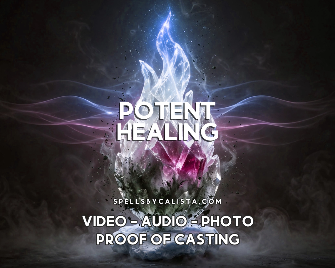 Potent Healing Spell personalized ritual casting by Calista