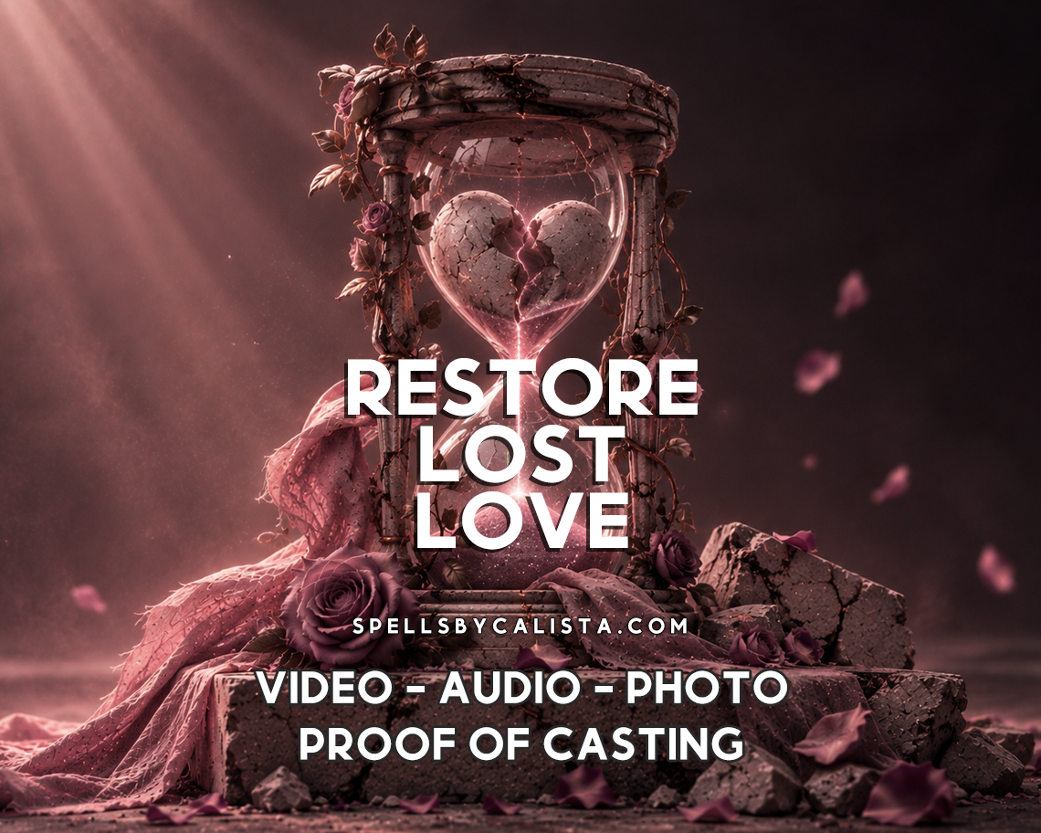 Restore Lost Love Spell personalized ritual casting by Calista