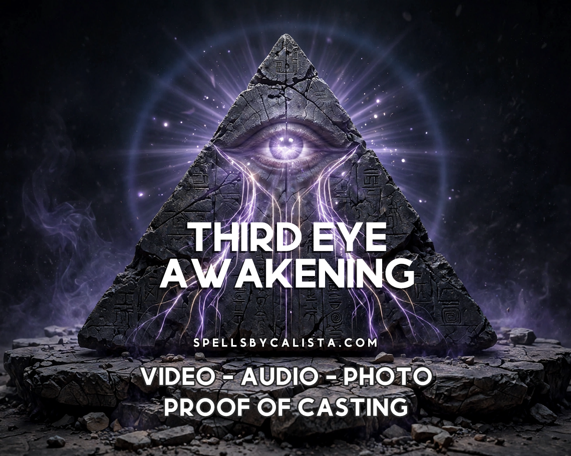 Third Eye Awakening Spell personalized ritual casting by Calista