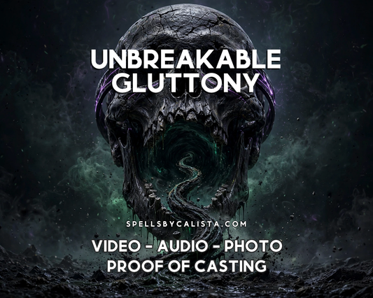 Unbreakable Gluttony Spell personalized ritual casting by Calista
