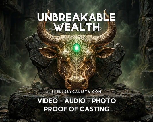 Unbreakable Wealth Spell personalized ritual casting by Calista