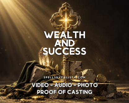 Wealth & Success Spell personalized ritual casting by Calista